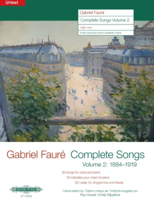 Faur: Complete Songs Volume 2 (High Voice) published by Peters