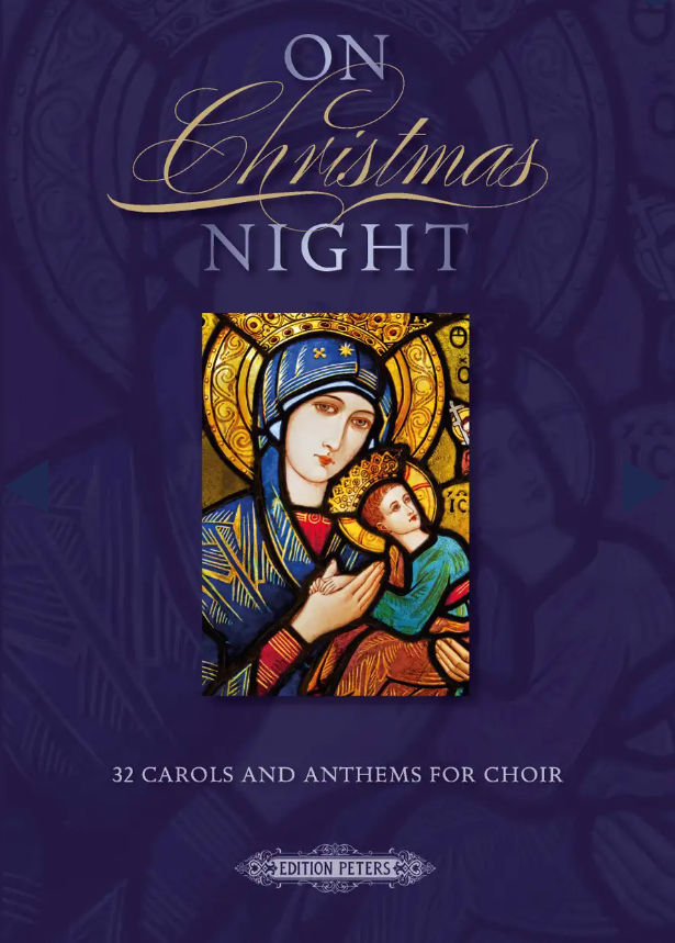 On Christmas Night SATB published by Peters