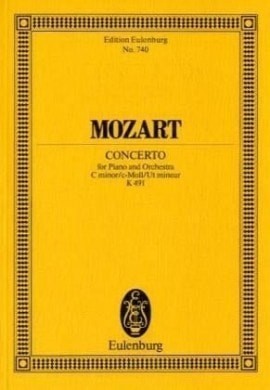 Mozart: Concerto No. 24 C minor KV 491 (Study Score) published by Eulenburg