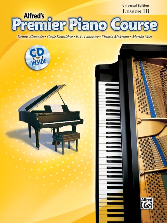 Alfred's Premier Piano Course: Lesson 1B (Book/Online Audio)