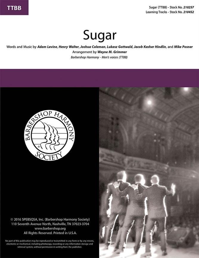 Sugar TTBB published by Hal Leonard