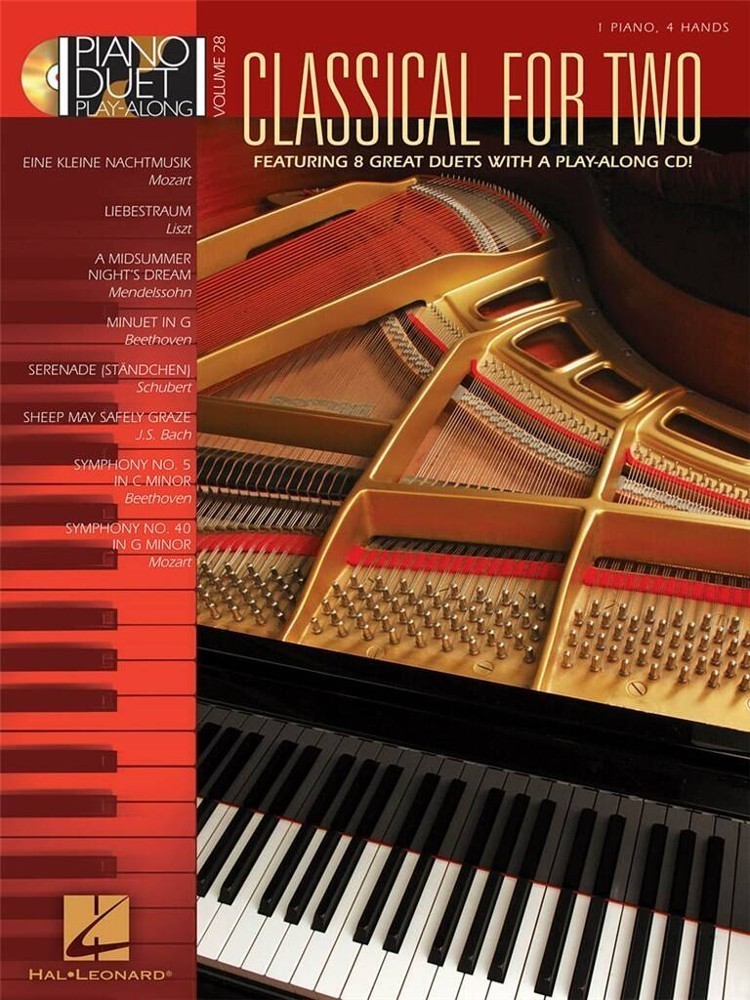 Classical for Two Piano Duet published by Hal Leonard