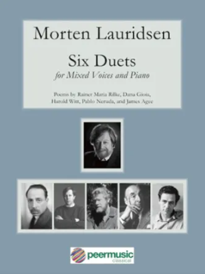 Lauridsen: Six Duets for Mixed Voices published by Peer