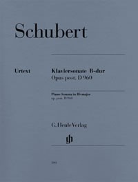 Schubert: Sonata in Bb D960 for Piano published by Henle