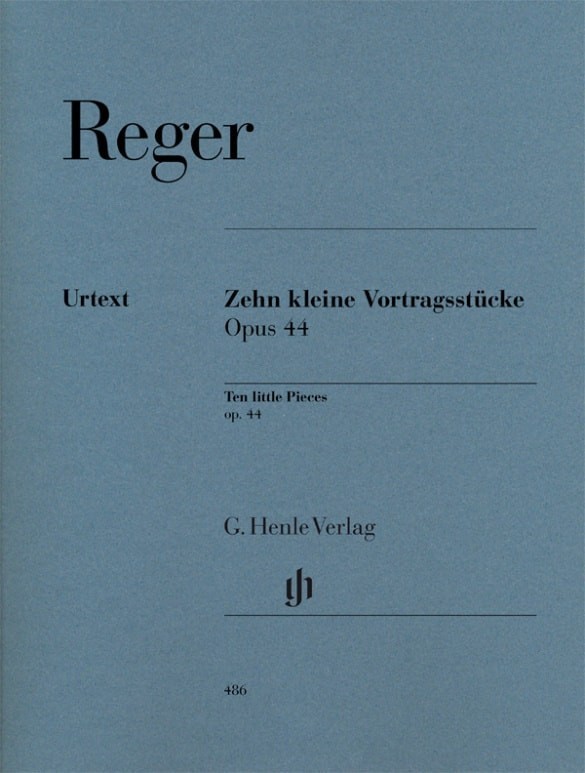 Reger: 10 Little Pieces for Piano published by Henle