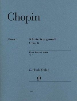 Chopin: Piano Trio in G minor Opus 8 published by Henle