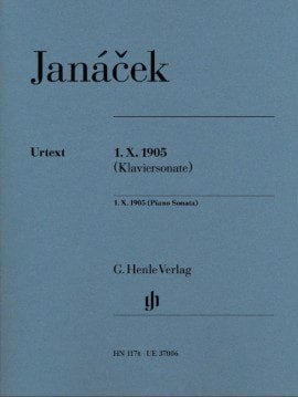 Janacek: 1. X. 1905 (Sonata) for Piano published by Henle