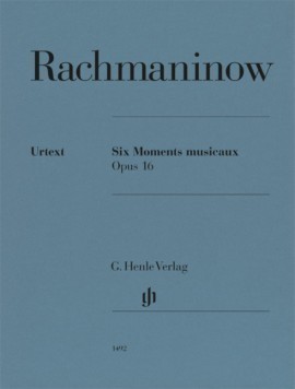 Rachmaninov: 6 Moments Musicaux Opus 16 for Piano published by Henle