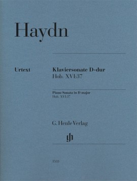 Haydn: Sonata in D Hob XVI:37 for Piano published by Henle