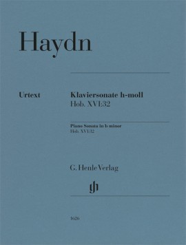 Haydn: Sonata in B Minor Hob XVI:32 for Piano published by Henle