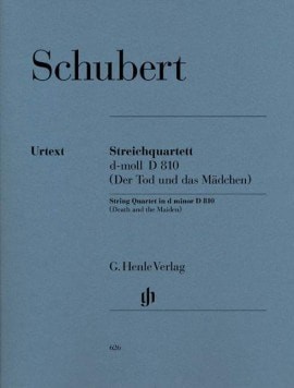 Schubert: String Quartet in D minor (D.810) (The Death and the Maiden) published by Henle