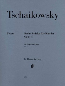 Tchaikovsky: Six Piano Pieces Opus 19 published by Henle