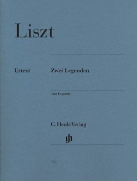 Liszt: Two Legends for Piano published by Henle