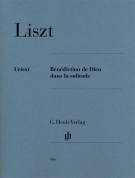 Liszt: Bndiction de Dieu dans la solitude for Piano published by Henle Urtext