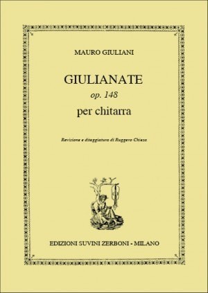 Giuliani: Giuliante Opus 148 for Guitar published by Suvini Zerboni