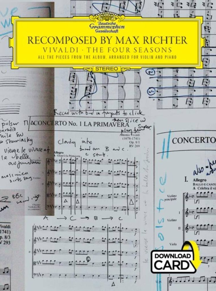 Richter: Recomposed Vivaldi The Four Seasons Violin & Piano published by Hal Leonard