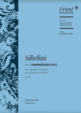 Sibelius: Lemminkinen-Suite (Study Score) published by Breitkopf