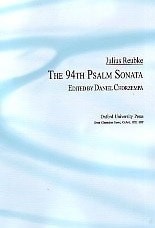 Reubke: Sonata in C Minor based on 94th Psalm for Organ published by Oxford Archive