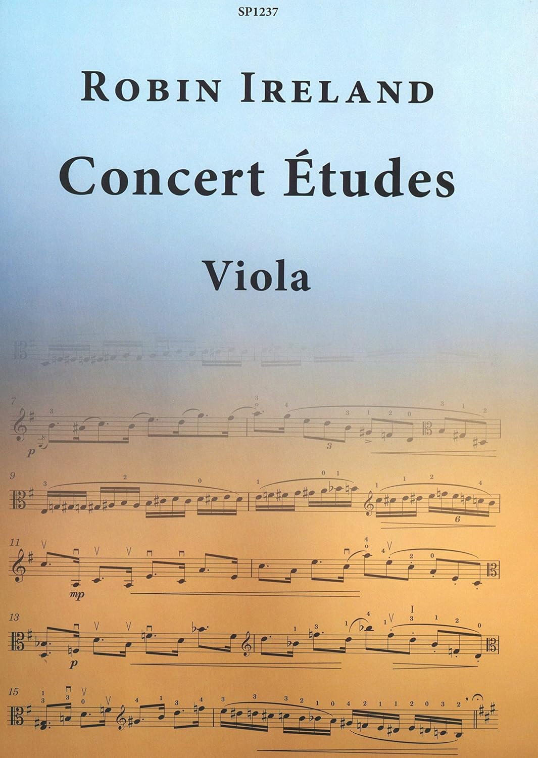 Ireland: Concert Etudes for Viola published by Spartan