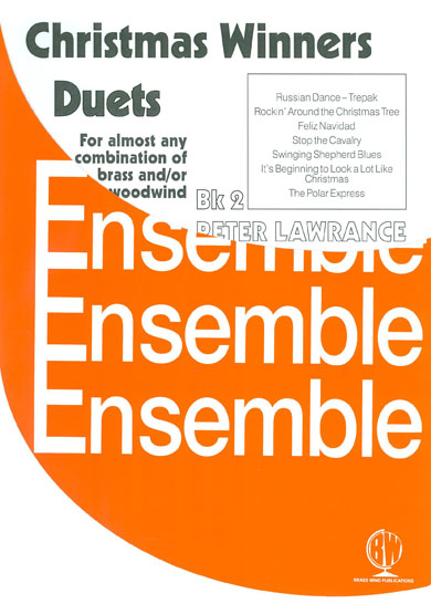 Christmas Winners Duets Book 2 for Brass & Woodwind published by Brasswind