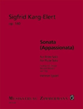 Forwoods ScoreStore | Karg-Elert: Sonata (Appassionata) Opus 140 for ...