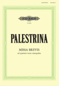 Palestrina: Missa Brevis published by Edition Peters - Vocal Score